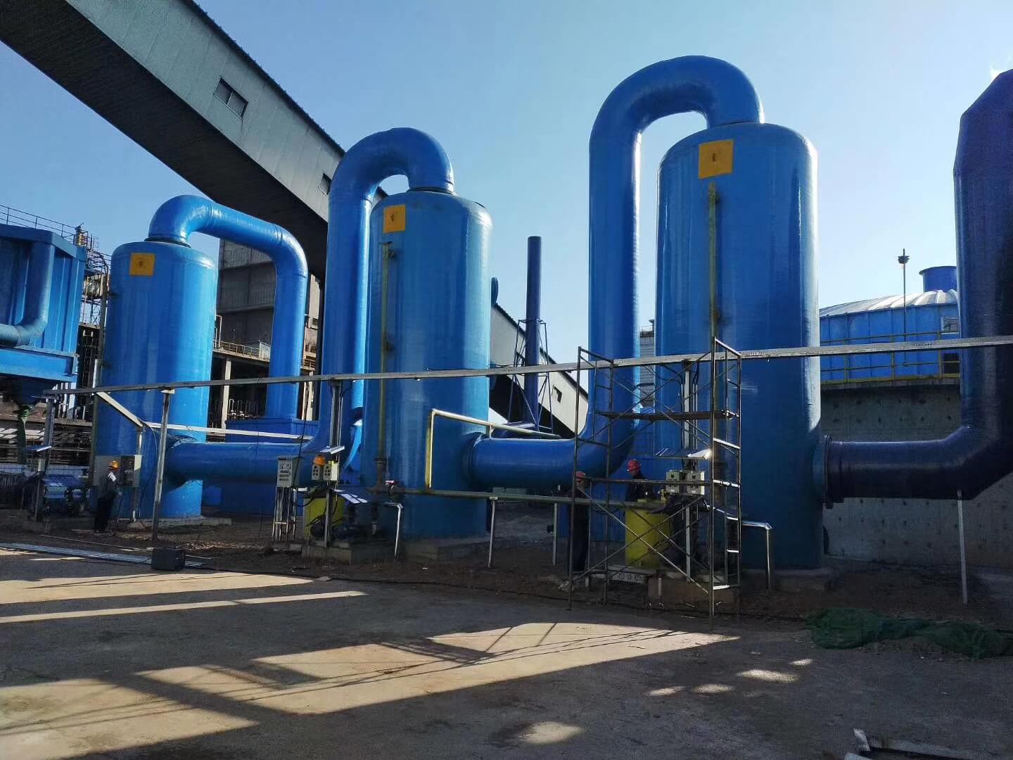 陜西玻璃鋼脫硫塔-耐久性長-延長使用壽命，減少維護(hù)成本